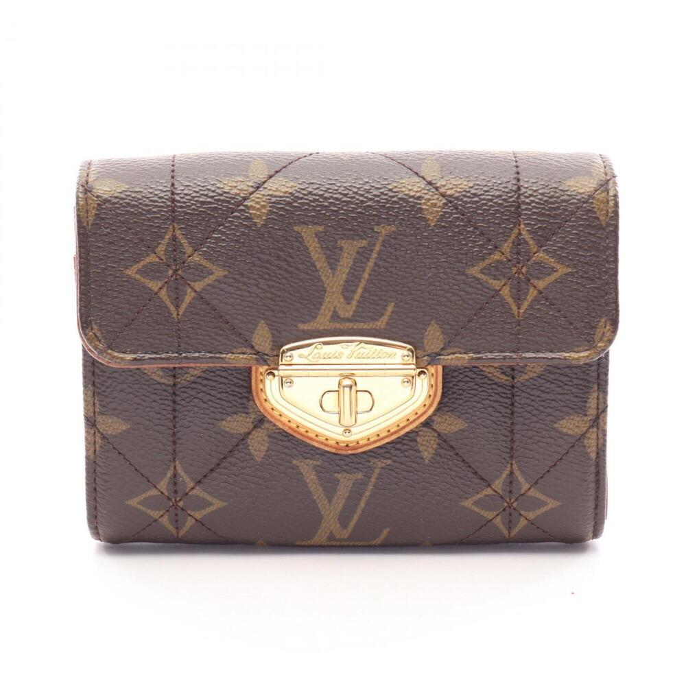 Louis Vuitton Portefeuille Compact Monogram Etoile Bi-fold Wallet, Leather, W...